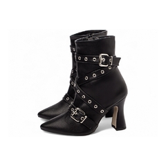 Bota Bico Fino Cano Médio - comprar online