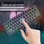 Teclado Gamer MageGee TS91 60% Mini RGB 61 Teclas – Compacto, Ergonômico, à Prova d’Água, Efeito Mecânico na internet