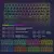 Teclado Gamer MageGee TS91 60% Mini RGB 61 Teclas – Compacto, Ergonômico, à Prova d’Água, Efeito Mecânico na internet