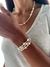 Collar pulsera en plata 925, perlas de río y cristales Swarovski M103.