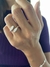 Anillo regulable con cúbics