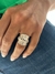 Anillo con Cadena central T304.