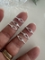 Anillo italiano con cúbic nro 7 I300