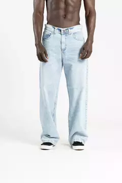 JEAN WIDE LEG CELESTE - comprar online