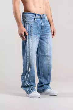 JEANS BAGGY CON RECORTE 346 - comprar online