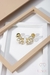 Brinco Papillon Zircônia Dourado - comprar online