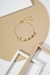 Pulseira Clara Pérolas Dourado - Unic Joias