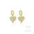Brinco Julia Zircônia Dourado