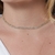 Colar Elora Zircônia Dourado - Unic Joias