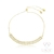 Pulseira Mirage Zircônia Dourado - comprar online