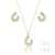 Conjunto Aisha Zircônia Dourado