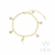 Pulseira Star Zircônia Dourado - comprar online