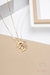 Colar Petra Zircônia Dourado - comprar online