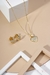Conjunto Hearts Zircônia Dourado - comprar online