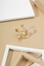 Brinco Luna Zircônia Dourado - comprar online
