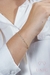 Pulseira Eloá Zircônia Dourado - Unic Joias