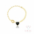 Pulseira Lais Safira Dourado - comprar online