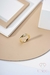 Anel Tupã Zircônia Dourado - comprar online