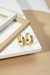 Brinco Daphne Zircônia Dourado Tam. G - comprar online
