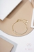 Pulseira Infinity Zircônia Dourado - Unic Joias
