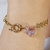 Pulseira Lais Rosé Dourado na internet