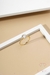 Anel Solitário Princess Slim Zircônia Dourado - comprar online