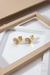 Brinco Rose Zircônia Dourado - comprar online