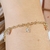 Pulseira Star Zircônia Dourado na internet