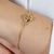 Pulseira June Dourado na internet