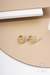 Brinco Joy Zircônia Dourado - comprar online