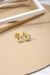 Brinco Shine Zircônia Dourado - comprar online