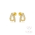 Brinco Mika Zircônia Dourado