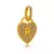 Pingente Semijoia Coracao Letra Micro Zirconia - comprar online