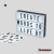 Cartel Lightbox Led Pizarra 20x22 cm C/Letras - comprar online