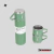 Set Termo De Acero 500 ml Con 3 Tazas