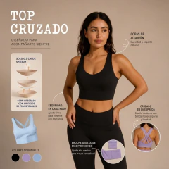 Top cruzado