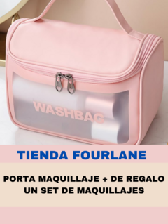 2x1 Porta Cosmeticos + Set de Maquillajes de regalos en internet