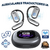 Auriculares traductores con inteligencia artificial, diseño moderno, con estuche de carga y pantalla LCD, multifuncional con 144 idiomas, traducciones simultáneas, 4 modos, realiza llamada, controla la música de tu celular, resistente al agua, personaliza