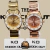 Reloj metálico dorado KN2298 KO KNOCK OUT Resistente al agua, máquina Quartz Miyota. malla metálica con cierre con botón. Estuche y garantía oficial.