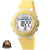 Reloj Digital Mingrui 8569 Amarillo Sumergible para niños, adolescentes o damas. Con cronómetro, alarma, manual, garantía y estuche exhibidor. www.carpinchotecnologico.com
