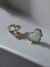 Aretes de corazon azul - tienda en línea