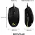 Logitech g102 mouse usb com fio - loja online