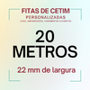 20 metros DE FITA PERSONALIZADA DE 22mm LARGURA logomarca/casamento/aniversários/eventos - comprar online