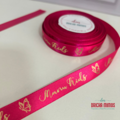 20 metros DE FITA PERSONALIZADA DE 10mm LARGURA logomarca/casamento/aniversários/eventos
