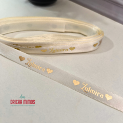 50 metros (PROMOCIONAL) DE FITA PERSONALIZADA DE 10MM LARGURA logomarca/casamento/aniversários/eventos - comprar online