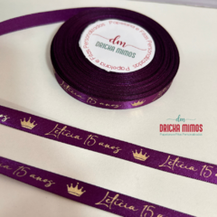 10 metros DE FITA PERSONALIZADA DE 10MM LARGURA logomarca/casamento/aniversários/eventos na internet