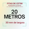 20 metros DE FITA PERSONALIZADA DE 30mm LARGURA logomarca/casamento/aniversários/eventos - comprar online