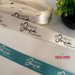 30 metros DE FITA PERSONALIZADA DE 10mm LARGURA logomarca/casamento/aniversários/eventos na internet
