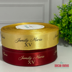 20 metros DE FITA PERSONALIZADA DE 22mm LARGURA logomarca/casamento/aniversários/eventos - loja online
