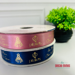 10 metros DE FITA PERSONALIZADA DE 10MM LARGURA logomarca/casamento/aniversários/eventos - Dricka Mimos